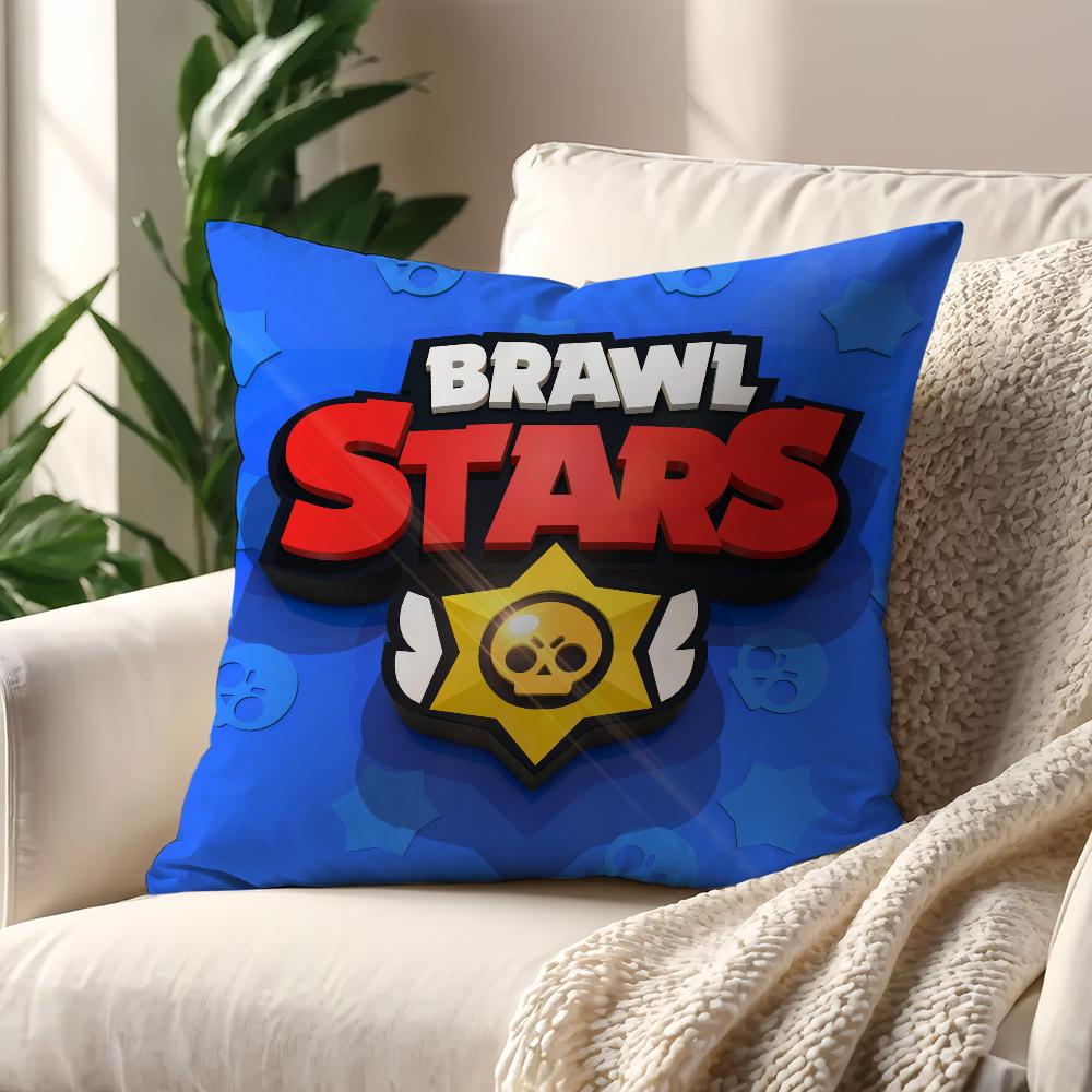 

Игра B-BrawlES S-StarEs B Наволочка для подушки Дом Диван Гостиная Офис Магазин Чехол Печать Комфорт Украшения Скандинавская простота 45x45cm