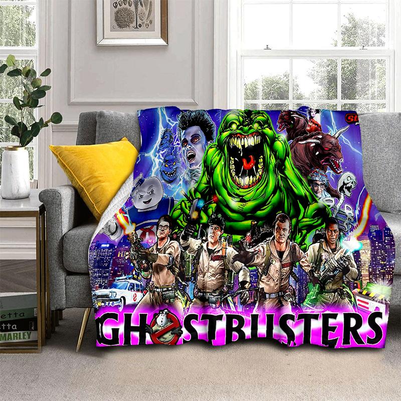 27 Style New G-Ghostbusters Horror Movie Cartoon Blanket,Soft Throw Blanket for Home Bedroom Bed Sofa Travel Picnic Cover Kids
