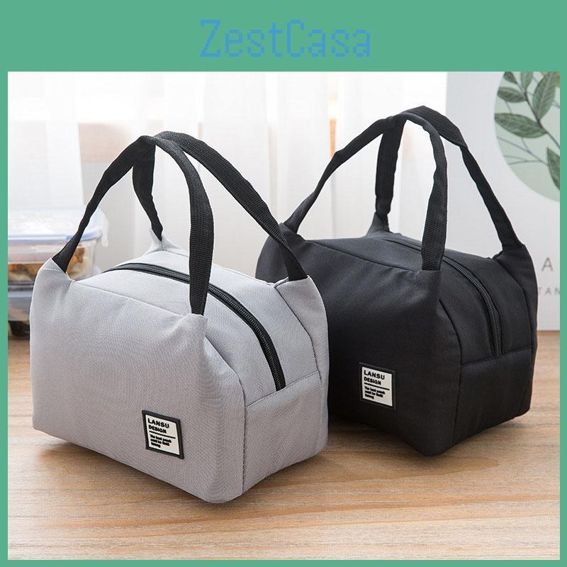 Tasche Mittagessen Isoliert Thermisch Lebensmittelaufbewahrungstasche Tragbar Reise Arbeit Bento Box