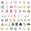 50 Easter Graffiti Stickers Suitcase Car Laptop Skateboard Mobile Phone Waterproof Decorative Stickers