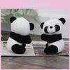 Panda Plush Small Toy With Short Plush Fabric For Childrens Gift And Play