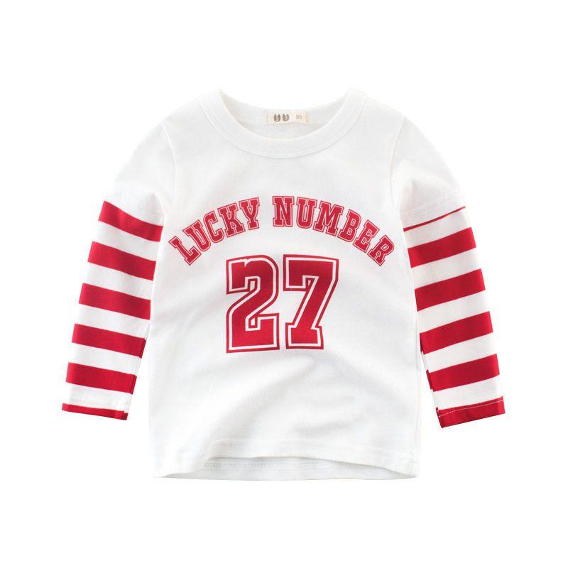 27Kids Autumn New Product Long Sleeve Baby Girls Fake Two-Piece Beige 120