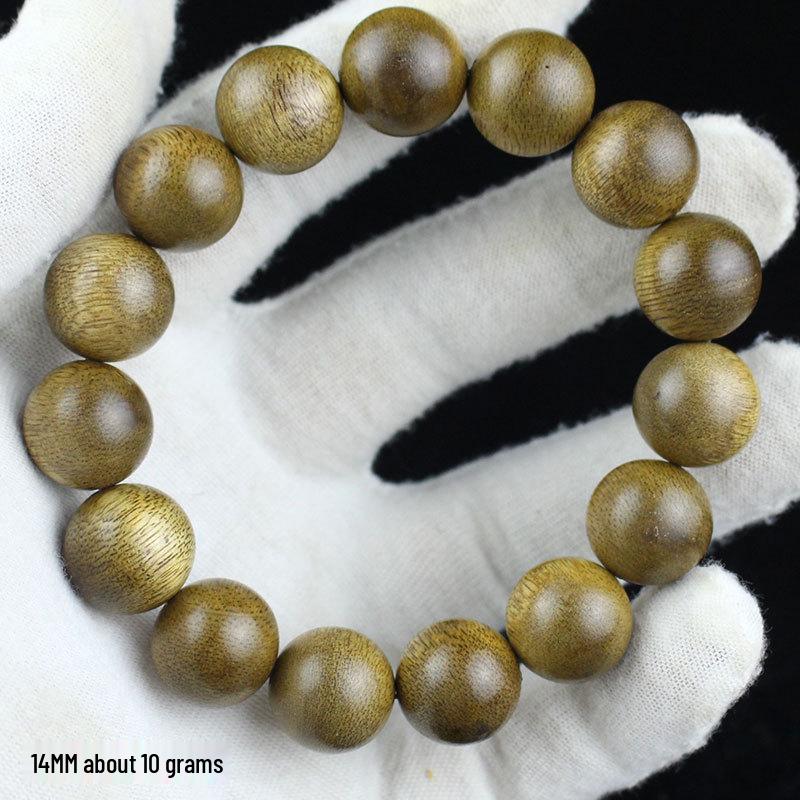 Indonesian Kalimantan Agarwood Prayer Beads Bracelet - 108 Beads - Unisex Jewelry