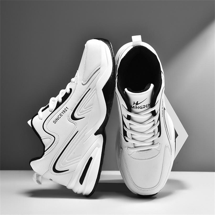 Pánské tenisky vulkanizovat Vzduchový polštář je protiskluzový voděodolný Zimní sportovní obuv pro muže běžecká obuv Teplé bavlněné boty s