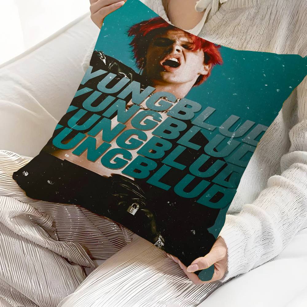 YYungblud Rock Singer Office Cushion Pillowcase Car Cushion CoverXCM Lumbar Pillowcase Sofa Pillowcover