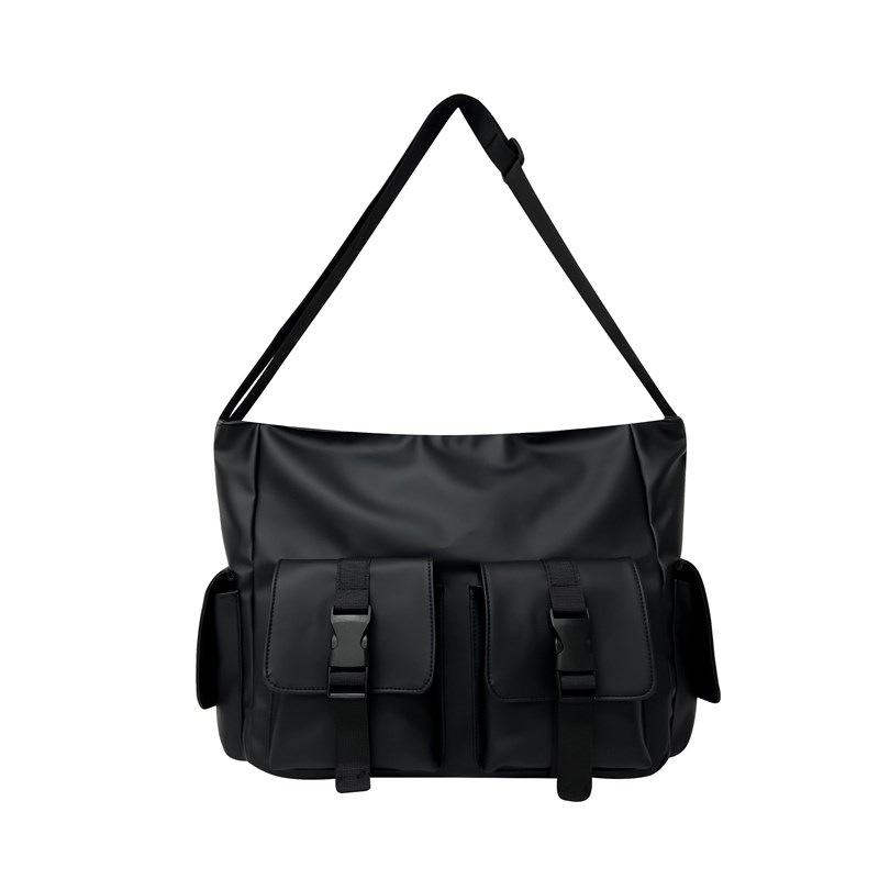 Minimalist Tactical Messenger Bag for Men Women – Water-Resistant Shoulder Bag with Multiple Pockets