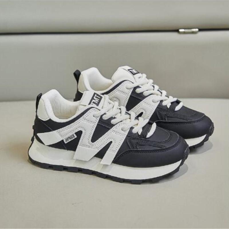 Neue Damen Herbst Frühling Studenten Sport Laufschuhe Lässig Dicke Sohle Plateau Erhöhen Tide Sneakers C1296