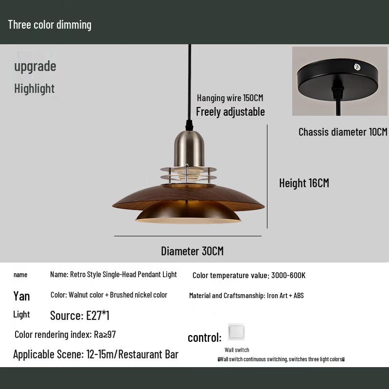 oeny Retro Dining Chandelier
