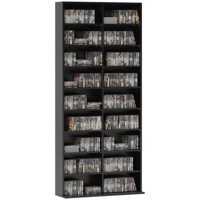 Torre de Almacenamiento para 640 CD - Negra