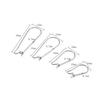Nice Stainless Steel Ear Hook Assembly DIY Titanium Steel Earrings Findings 18k Gold-plated Earring Decorative Hardware