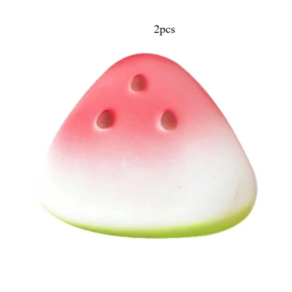 Anti-stress Squishy Watermelon Decompression Soft Ice Skin Slow Rebound Decompression Squishy Stress Reliever Squeeze Gift