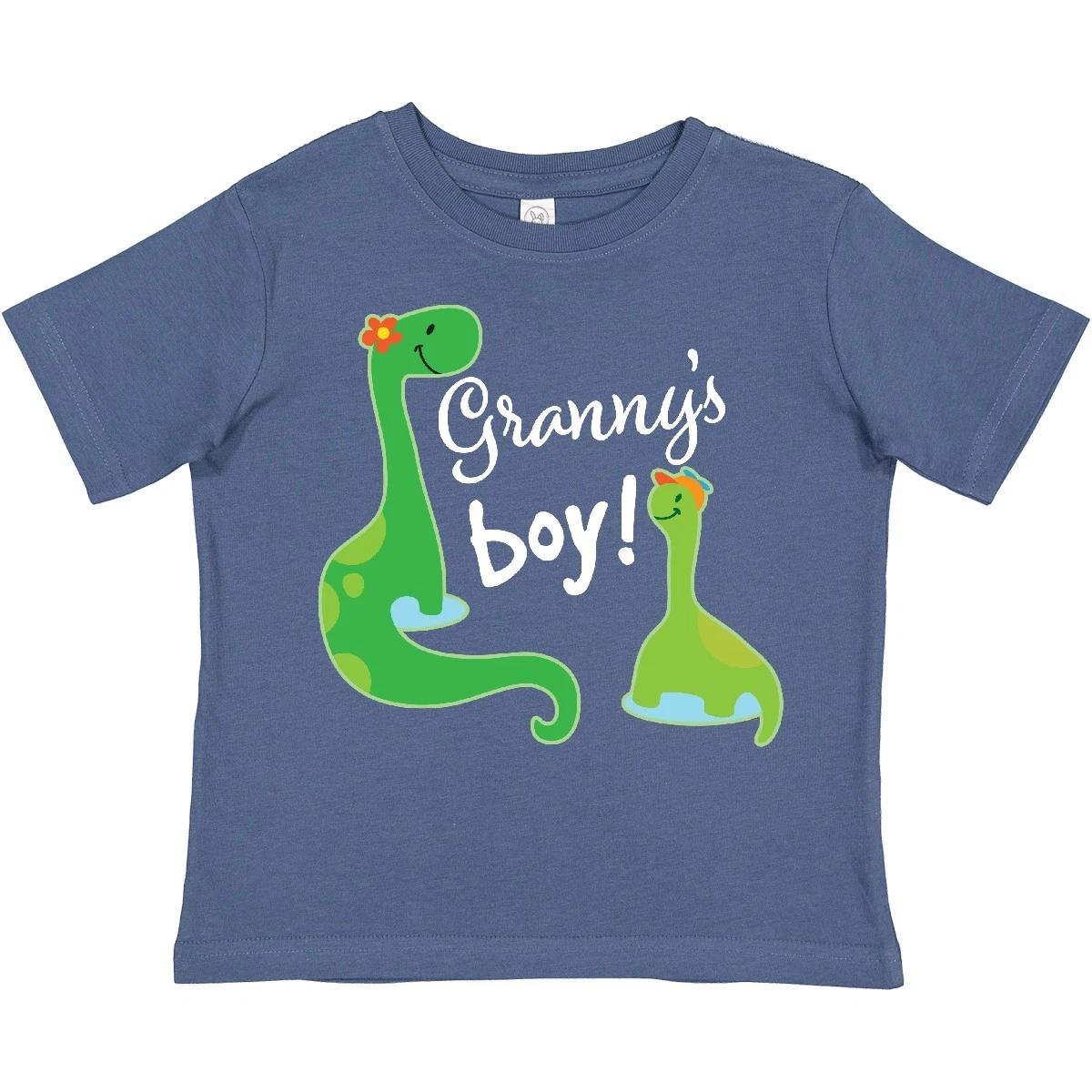 Inktastic Granny Boy Grandson Dinosaur Toddler T-Shirt Grannys Grandkids Idea 110
