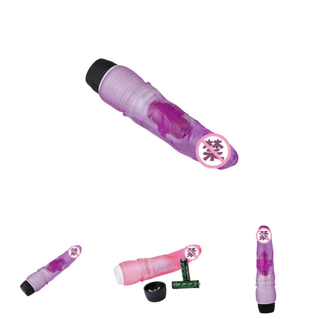 Premium Quality Single Shock Simulation Crystal Penis Tpe Fake Penis For Ultimate Pleasure