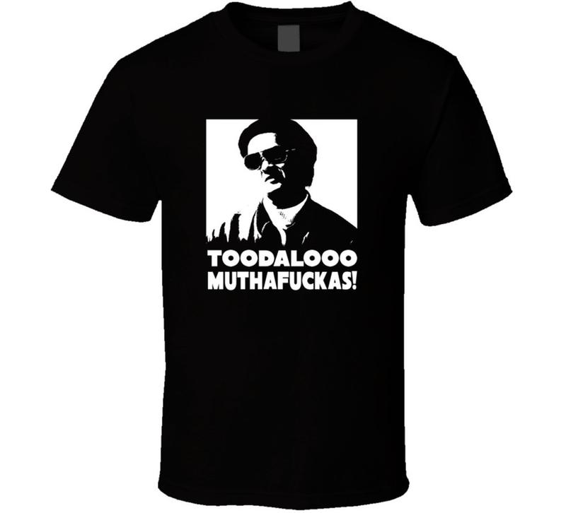 

Hangover t-shirt Mr. Chow toodaloo muthafukas! Hilarious movie Unisex T-Shirt S