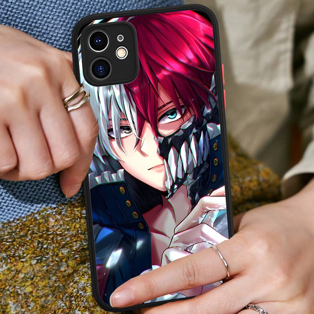 My H-Hero Academia D-Deku Phone Case For IPhone 16 15 14 13 12 11 Pro Max 7 8 6 6s Plus Matte Cover