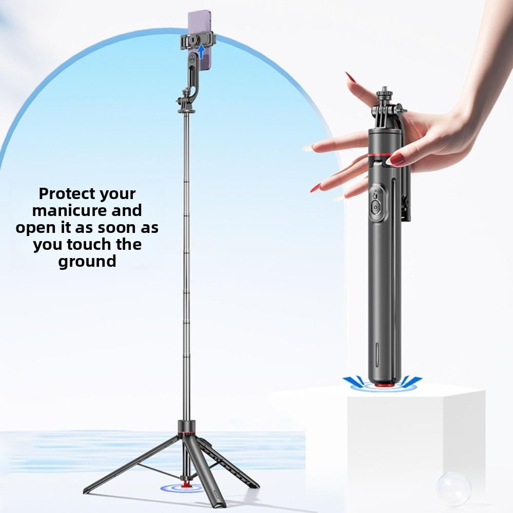 Tripod Bluetooth Selfie Stick 1.75 M Selfie Stick Stand Telescopic Selfie Stick Home