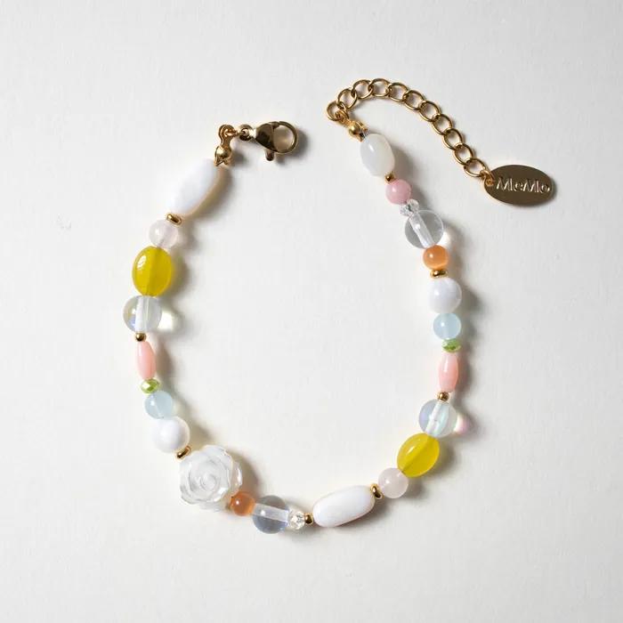 Spring Color Gemstone Bracelet