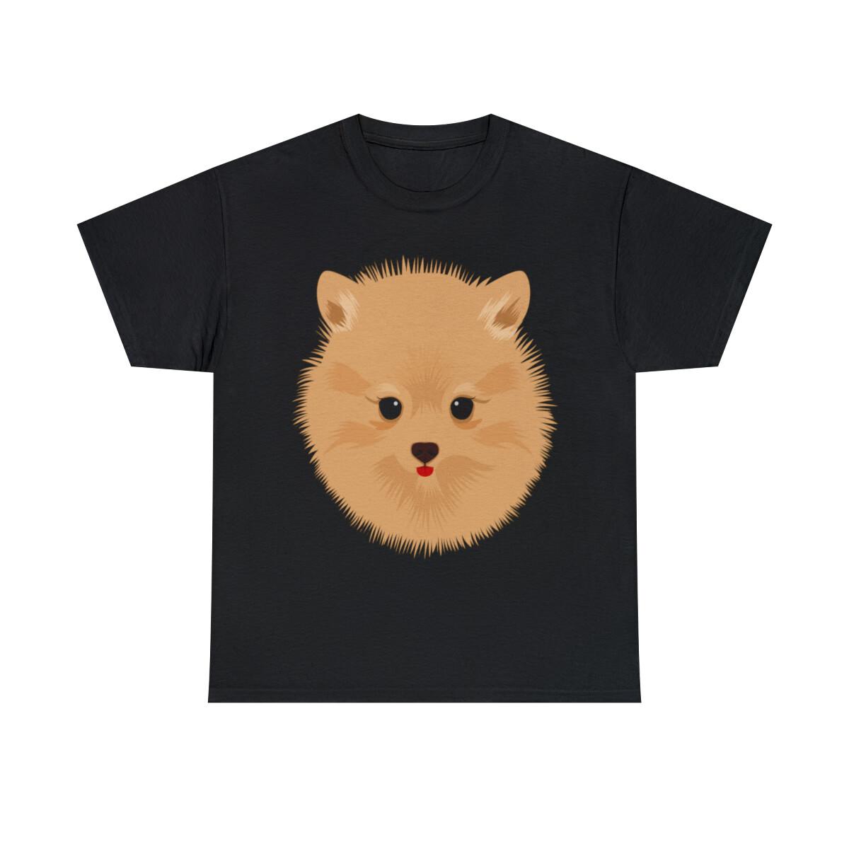 Poporanian Pup Graphic Tee Shirt, S-5XL XXXL