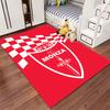 Red Carpet with AC Monza Logo suitable as a non-slip mat for the living room or bedroom sofa