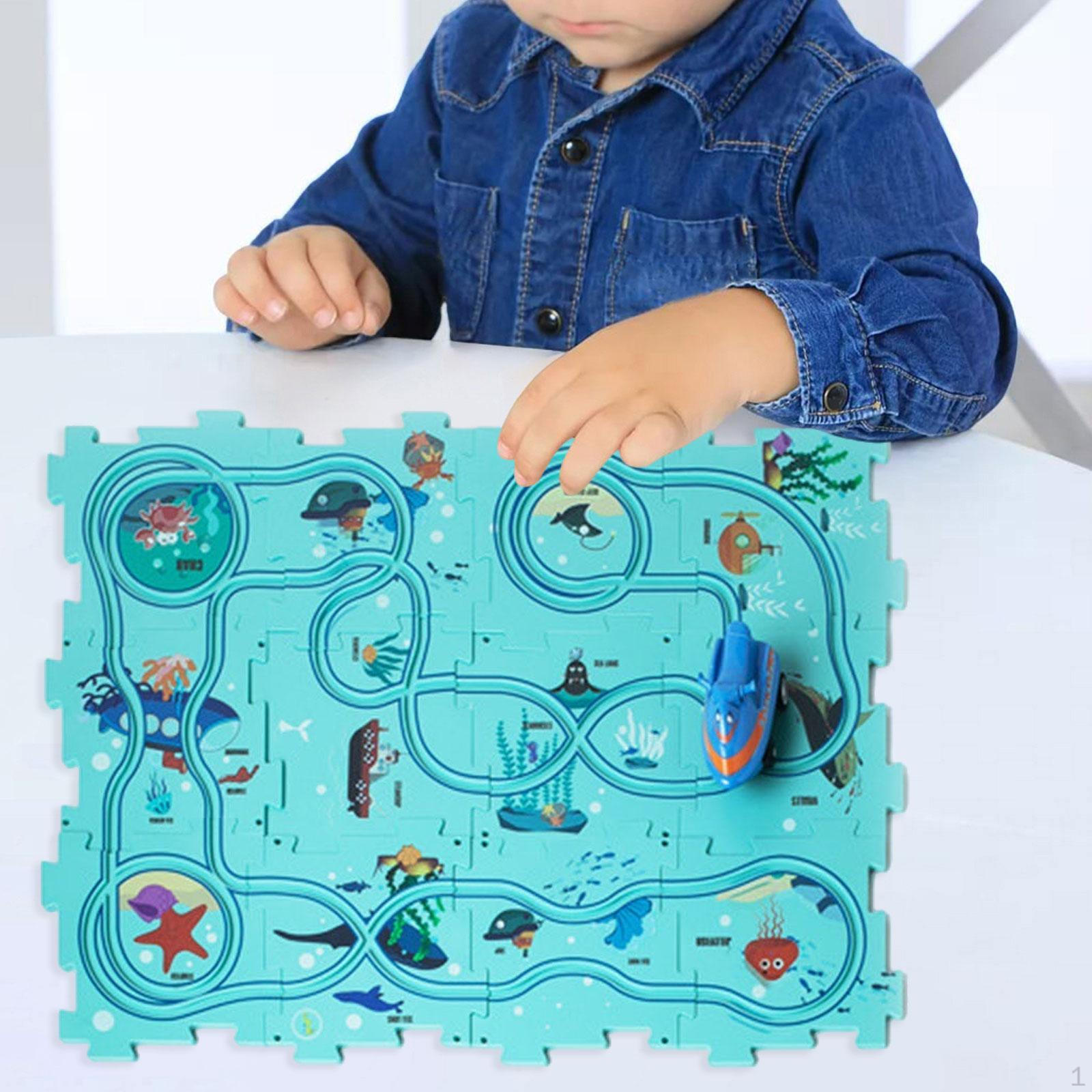 

Набор-головоломка «Строительная дорожка» для детей и малышей Ocean Theme