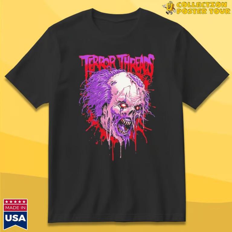 Terror Threads Frostbite Head T-Shirt Unisex T-Shirt M