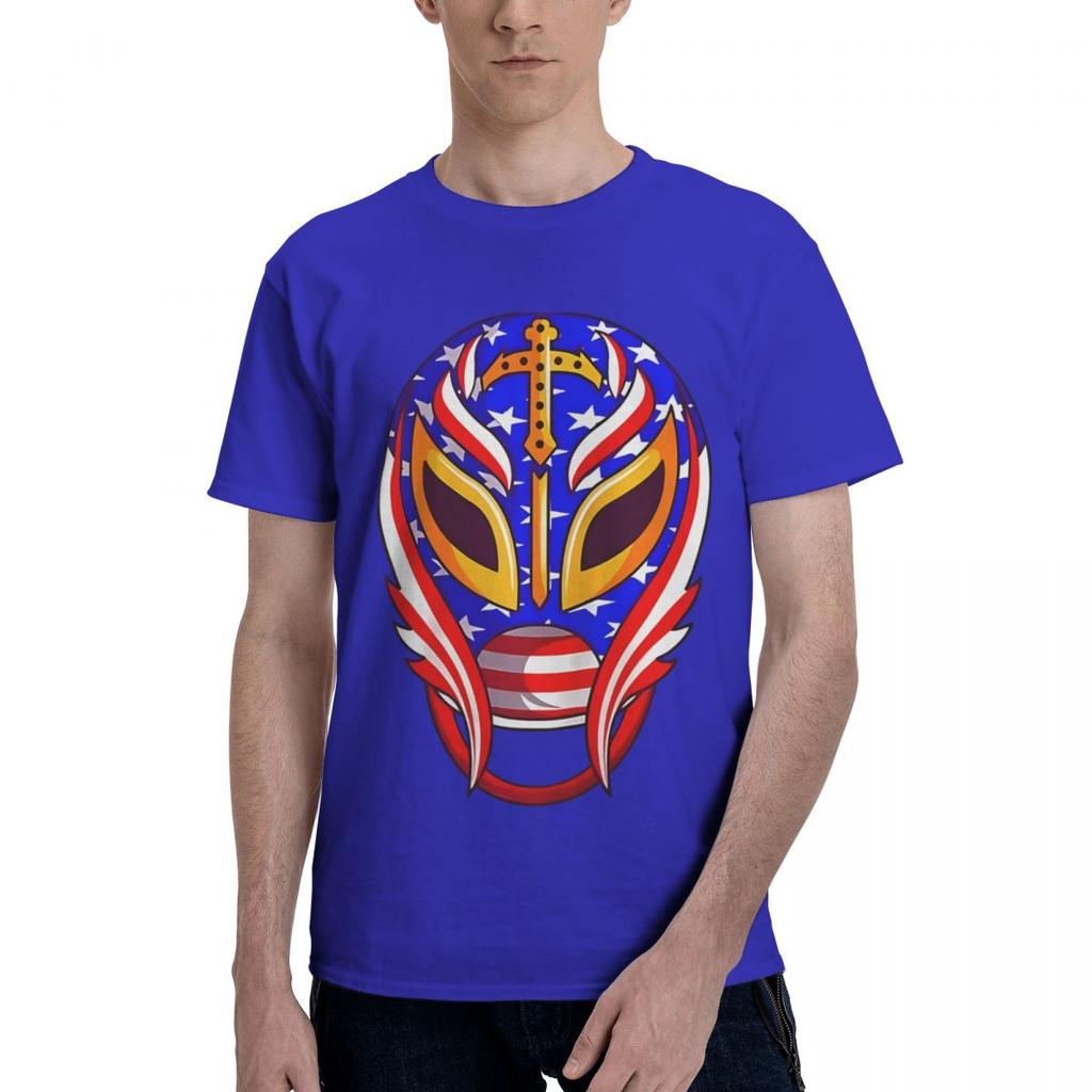 Mexican Wrestling Mask 100 Cotton Casual Breathable Confortable TShirt New In Tops And TShirts Clothes Men