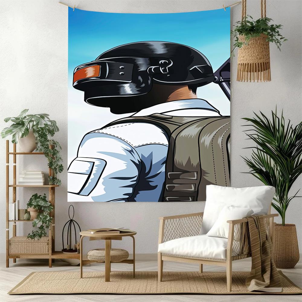 Pubg Wall Decor Tapestry Art For Pet Memorial Birthdaywedding Party Backdrop Family Gift