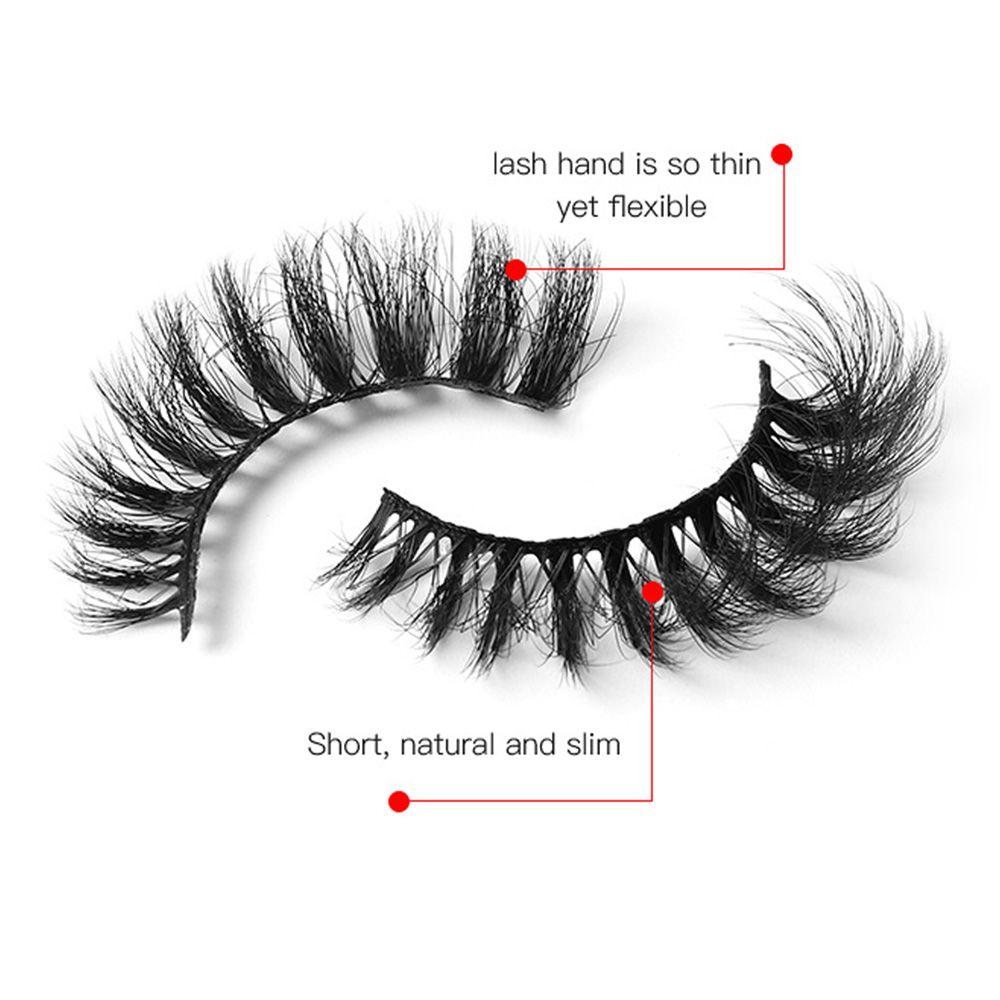 Pairs Women Beauty Fuffy Lashes Thick Long Eye Lashes Dramatic 8D Faux Mink Volume False Eyelashes