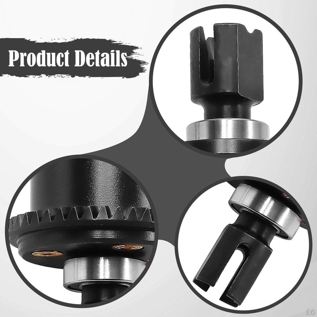 43T+10T Front & Rear Split Differential Assembly Accessories Car Parts Metal