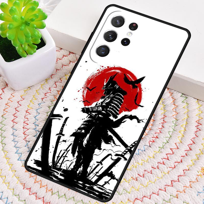 Bushido Samurai Phone Case for Samsung Galaxy note 10 pro S26 Ultra S23 S24 FE S25 S21 S22 PLUS shockproof Cove