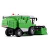 1/24 Alloy Combined Wheat Harvester Model Agricultural Tractor Vehicle Sound and Light Suitable for Collection Kids Toys