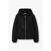 Vov Leather String Jersey Hooded Jumper