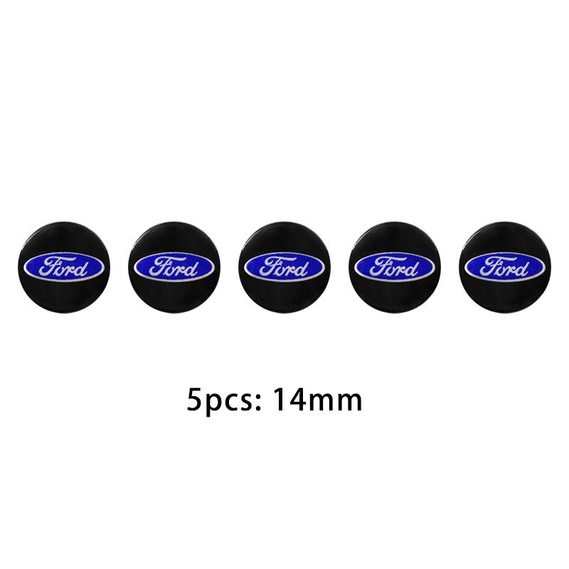 

Car Sticker 14mm Car Control Key Logo Sticker Accessory for Ford Kuga Transit Ecosport ESCORT Fiesta Mk7 Focus Ranger Mondeo Mus 14mm