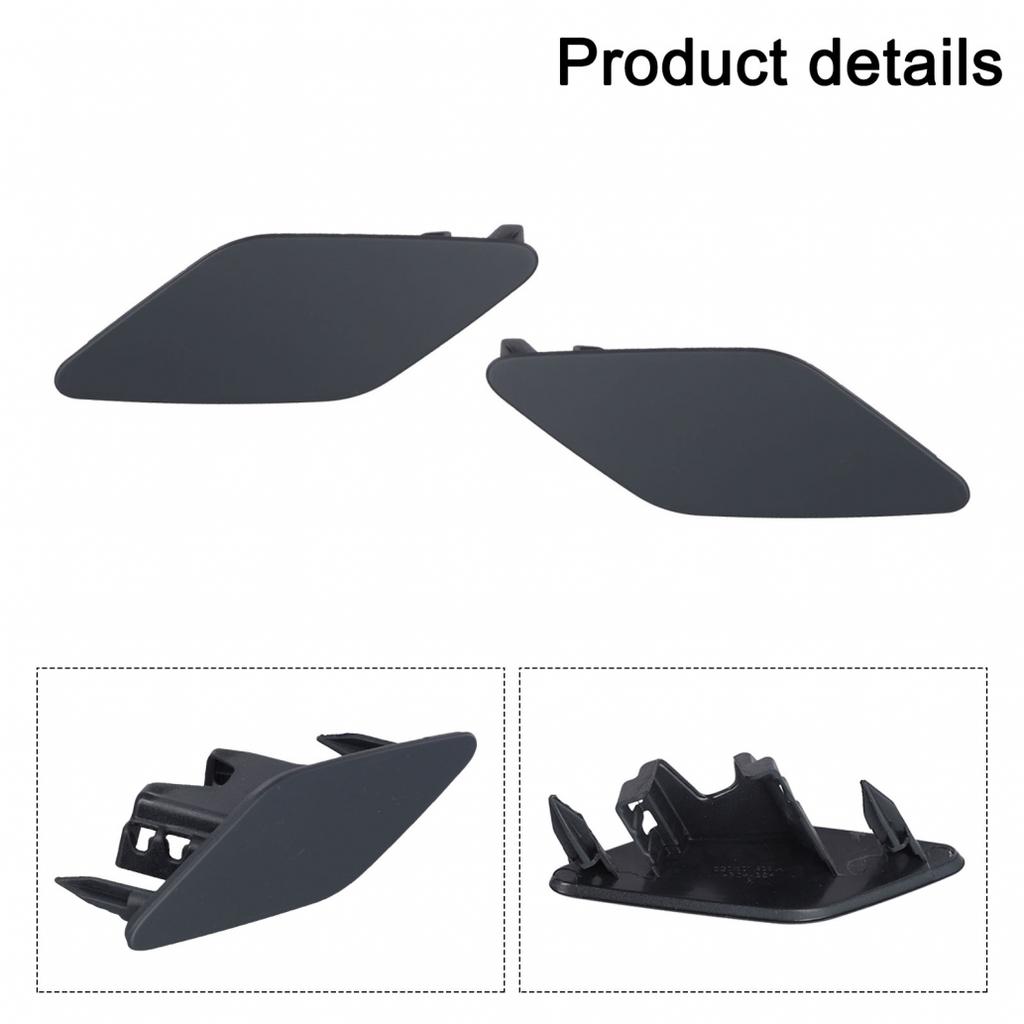 Front Headlight Washer Cap Set for For Passat For B8 3G0807937 3G0807938