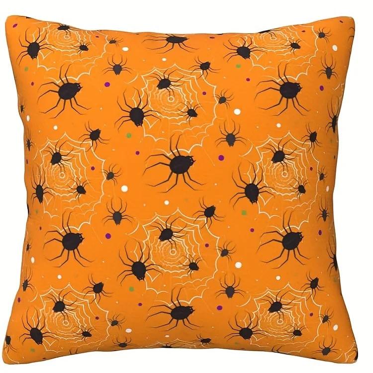 Halloween Pillowcases: Ghosts, Pumpkins, Spiders & More! Sofa Cushion Cover Holiday Party Decoration Gift