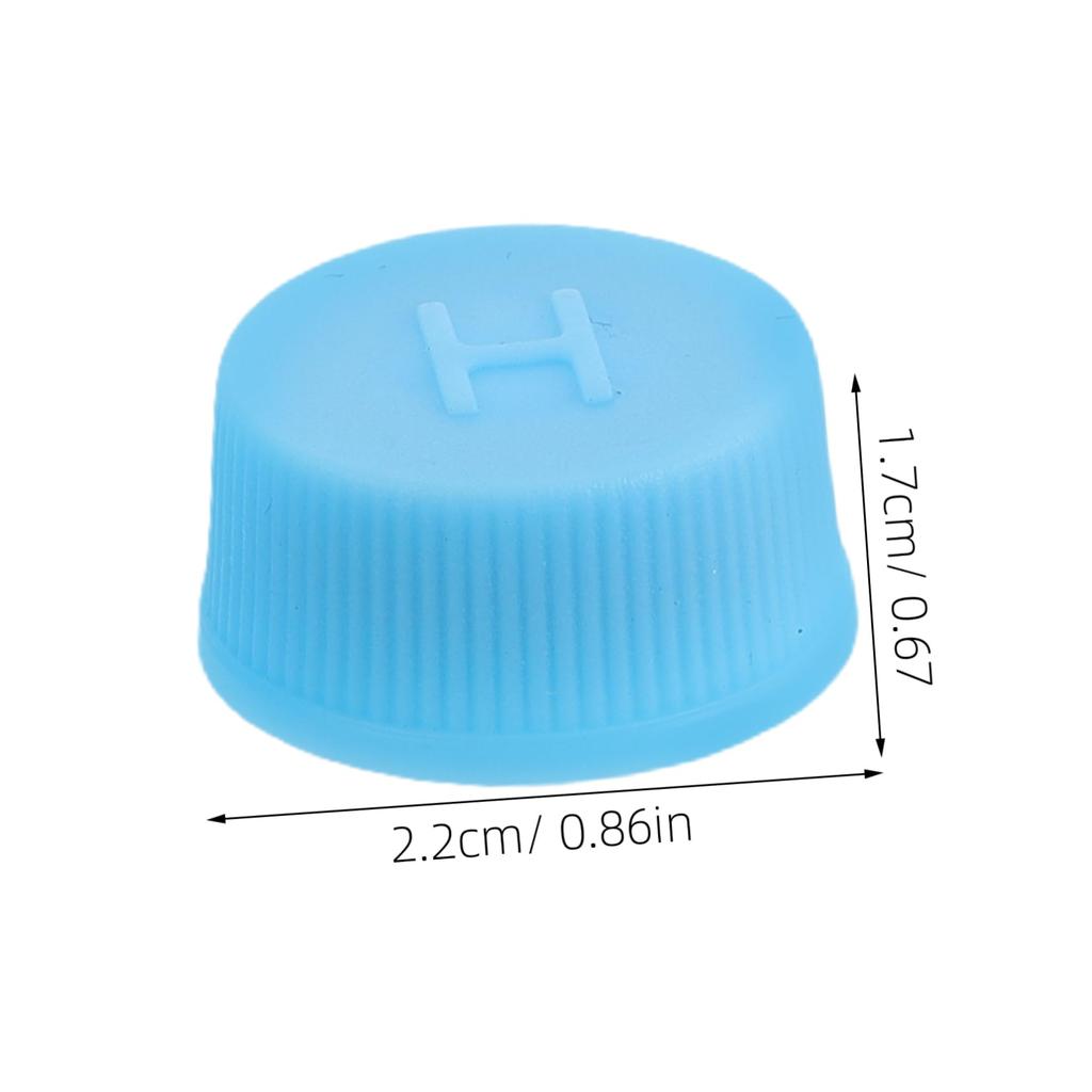 BELLIFFY 20pcs Air Conditioner Valve Core Caps Dustproof Universal Design Durable