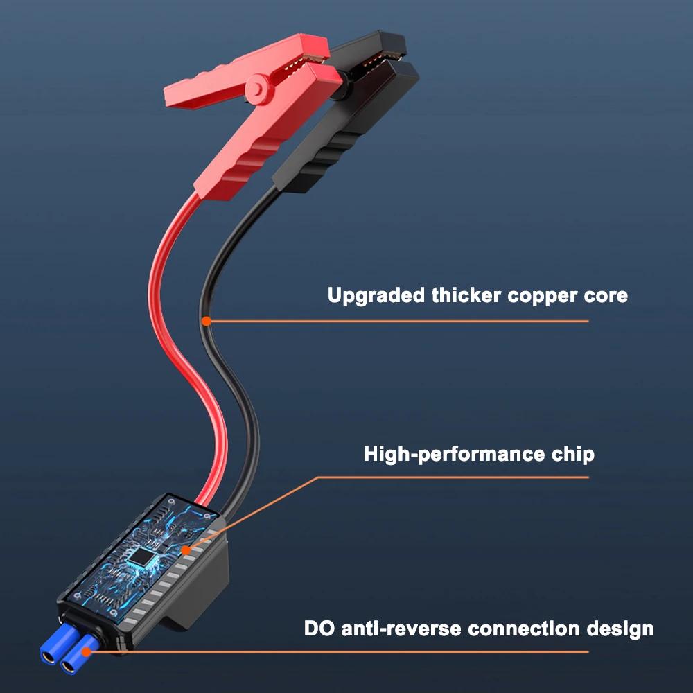 Car Jump Starter With Air Compressor 1000A Peaks Automobile Battery Booster With LED Light Power Bank Car Electrical Appliances