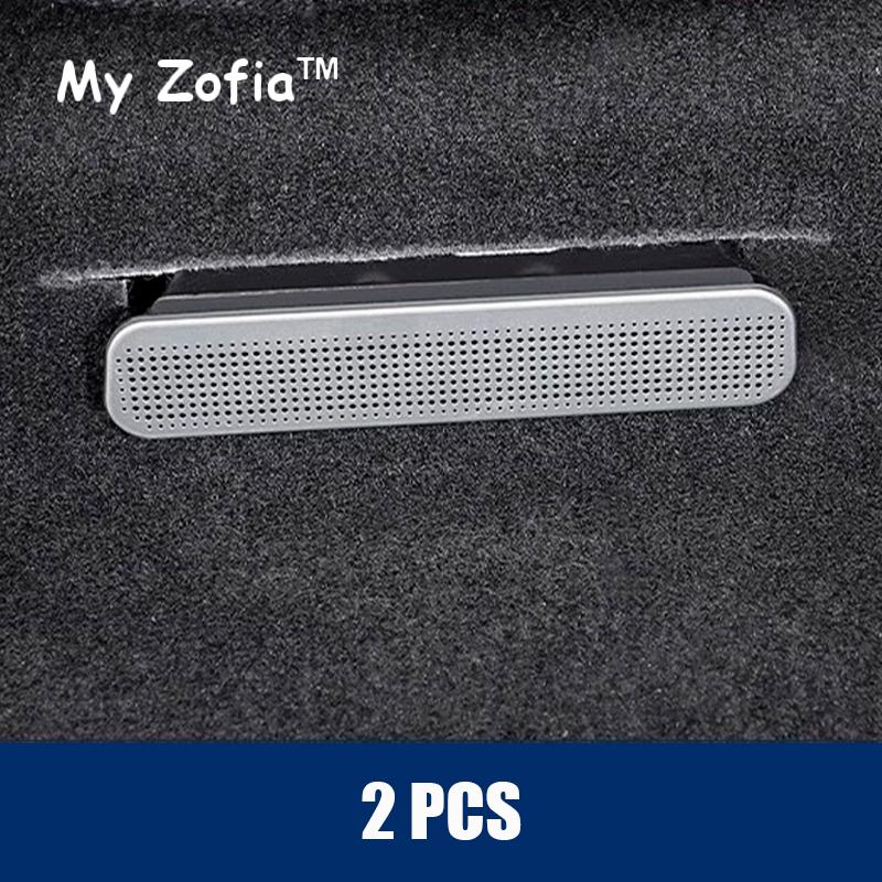 For BYD Seal U Sealion 6 Song Plus 2023 2024 2025 Car stainless steel Air Vent Cover Under Seat Air Conditioner Outlet Covers