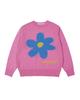 THEMUSEUMVISITOR Flower Jacquard Summer Knit (Pink)