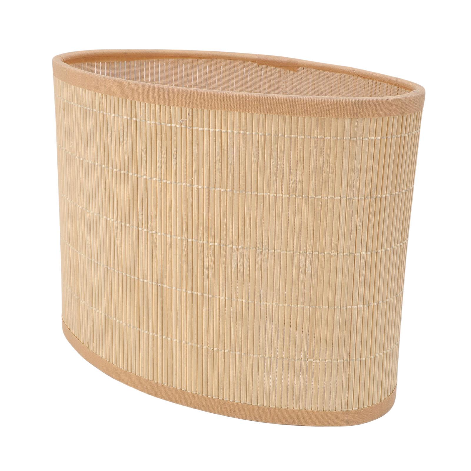 

Oval Boho Lamp Shade E27 E14 Lampshade Replaceable Accessory for Pendant Light Floor Lamp