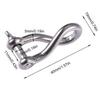 Upgrades Stainless Steel Rotates Eye Shackle Twist Link Shackle Screw Pin Twistes Shackle for Sailing Boating & Lifting