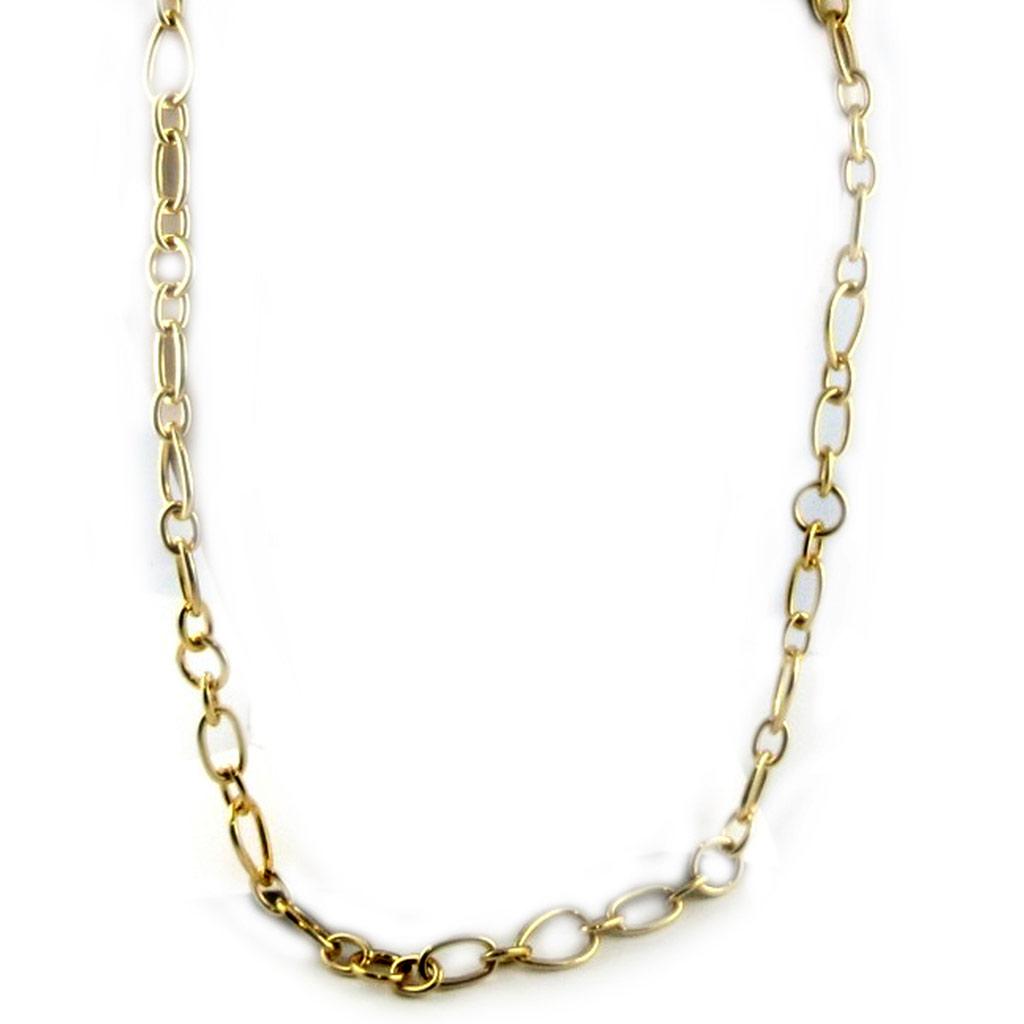 Les Trésors De Lily [D8288] - Gold 'Beauté Brute' Long Necklace