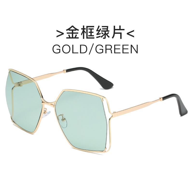 Retro Small Frame UV Protection Fashion Metal Sunglasses Sunglasses for Men/Women Square Sunglasses Polygon Sun Glasses