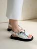 Then Joanna Sandal / White