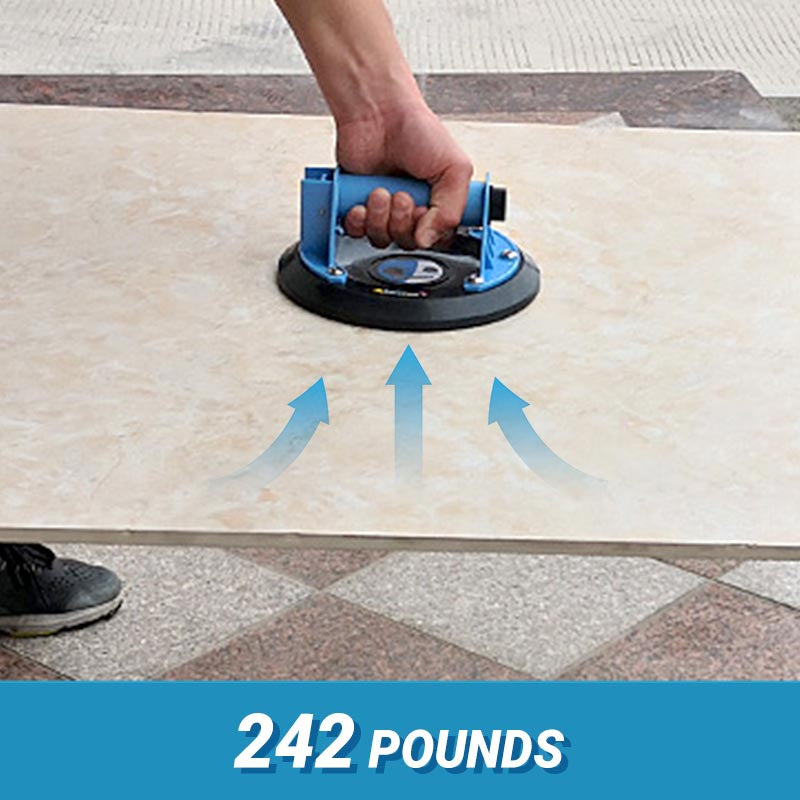 NY Manuell Sömlös Stenfogssättare Marmorsten Sömlös Sammanfogning Vakuum Sugkopp Kakelinstallation Nivellerande Fogare