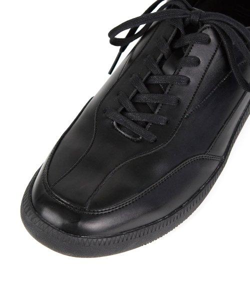 [DRAWFIT] Felix Leather Sneakers [DFSO4101BK]
