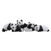 4 Cute Panda Life Figurine Styles for DIY Micro-Landscape & Succulent Gardens