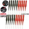 10/20 szt. Igła przebijająca izolację Nieniszczące sondy testowe multimetru Czerwone/Czarne 30V Urządzenie pomiarowe na wtyk bananowy