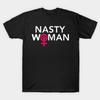 Unisex Fashion TShirt Powerful Nasty Woman Print TShirt Plus Size XS-6XL T-Shirt 100%Cotton Tops O Neck Short Sleeve Tees