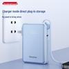 Newsmy 10000mAh 22.5W Power Bank with Built-in AC Plug